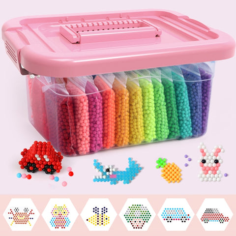 DIY Water Beads Set Toys for Children Montessori Education Brain Magic Box Kids Handmade Toys for Baby Girls Boys 3 5 7 8 Years
